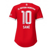 Bayern Munich Leroy Sane #10 Hjemmedrakt Kvinner 2022-23 Kortermet
